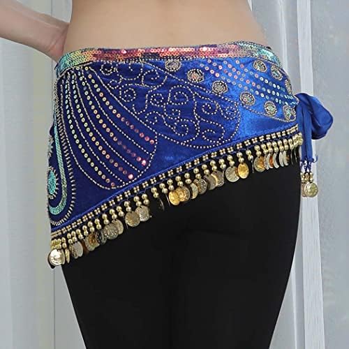 Виктрај стомак танц на колк здолниште за здолништа кратки здолништа за забави продолжение на колкот шал, костум за жени и девојчиња