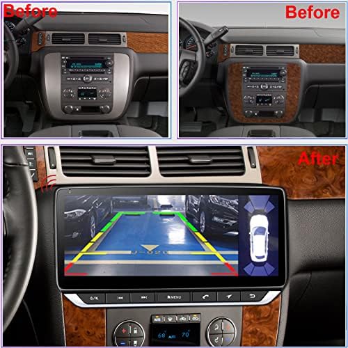 Радио За Chery Chevrolet Silverado GMC Сиера Андроид Стерео 2007-2013 IPS 10.25 инчен Екран На Допир 2G RAM МЕМОРИЈА 32G Rom Изградба Во Безжична Carplay Слободен Камера