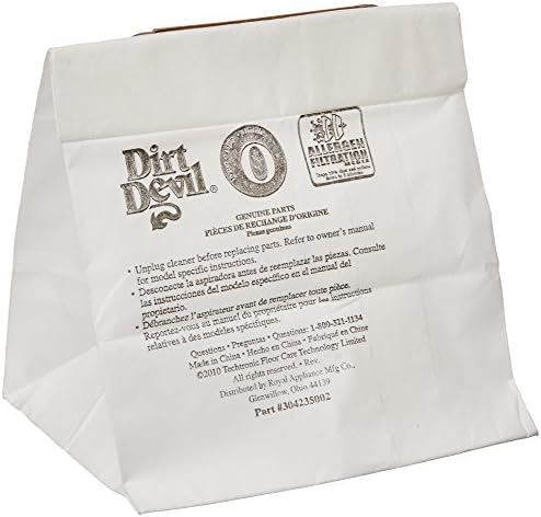 Кралска нечистотија ѓаволска торба за хартија, тип O SD30040 алерген