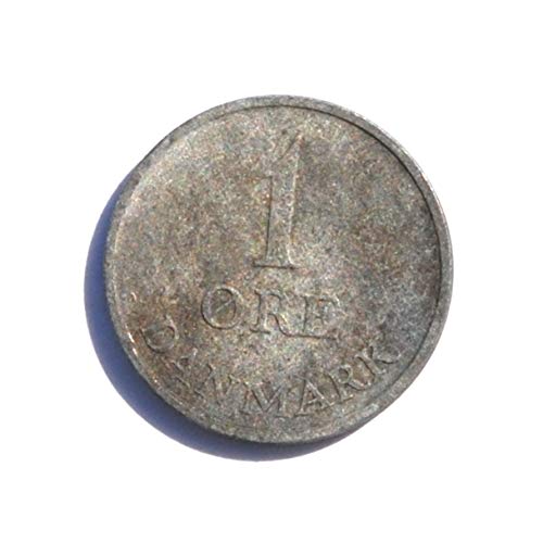 1956 ДК 1956 Данска 1 Руда Фредерик IX Монета Многу Добри Детали