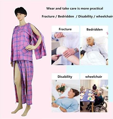 Gaofan Women Whired Suit постави операција за попреченост на пациенти Парализа парализа на облека за нега на пациенти - патент, лесен за носење,