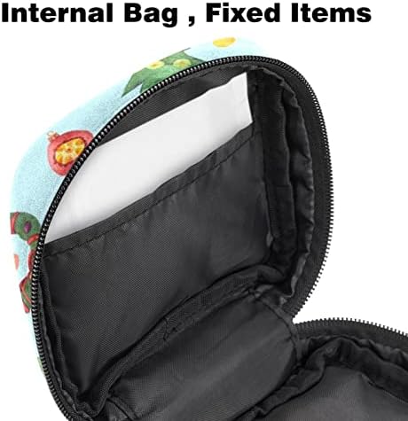 Санитарна торба за складирање на салфетка, менструална торба со торбички за гаќички за тампон, женски производ со патент за тинејџери,