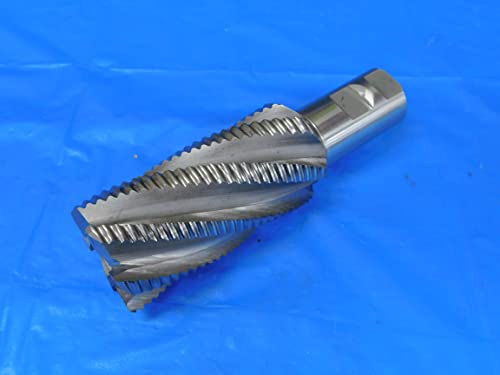YMW 2 O.D. 4 1/4 LOC 6 1/2 OAL Roughting HSS -Co End Mill 1 1/4 Shank 6 FLUTE 2.0 - MB9080BA2