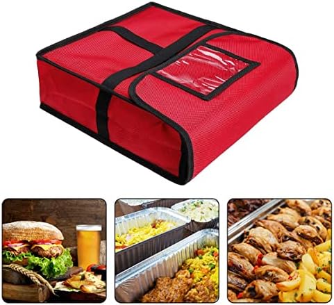 Chargenyang изолирана пица зафаќа Bagkeep Warmmoisture Barrier Barier Tagn Oursable Take Pizza Bag 13x 13x 4,3 инчи