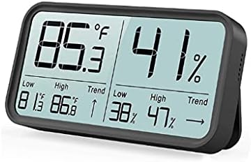WSSBK Лцд Мерач На Дигитална Температура Влажност Дома Внатрешен Електронски Хигрометар Термометар Сензор Метеоролошка Станица
