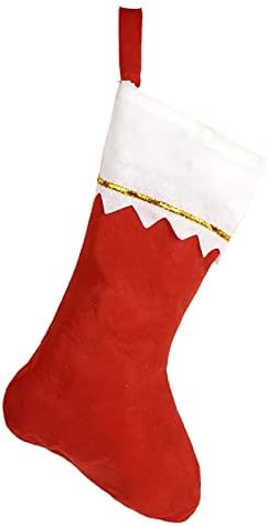 15 -тина камин фаворизира залиха Божиќ за Божиќната забава за Божиќ, виси декорација црвени чорапи подароци дома украс занишани