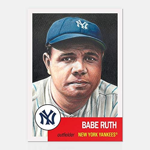 Babe Ruth Topps Living Set 2018 картичка 100 New York Yankees w/Facsimile Signature + топ -товадер