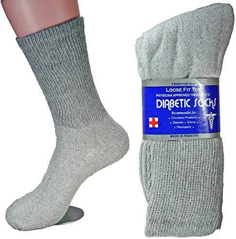 Лекарите одобриле чорапи за екипаж на жени со дијабетичари 6 или 12 пакувања