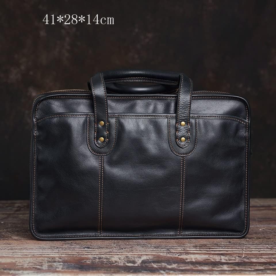 N/A Casual Man's Hand чанта чанта со голем капацитет за патување со рамо за 16 лаптоп