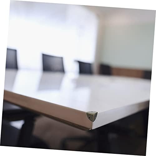 Doitool 36 парчиња кутија за завиткување Агол на табела за табела заштитник метал агол заштитник агол мебел метална кутија агол заштитници антички метални безбедносни