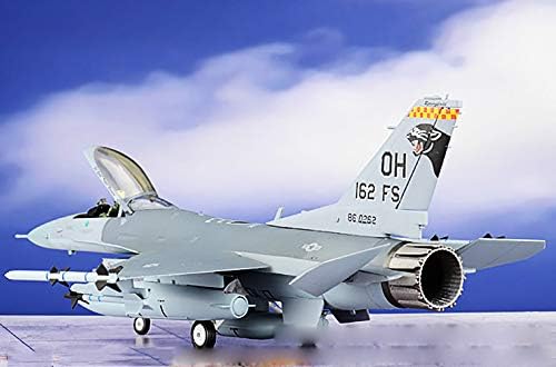 JC Wings USAF ANG F-16C Fighting Falcon 162nd Fighter Squadron 1/72 Diecast Alim Model Aircraft
