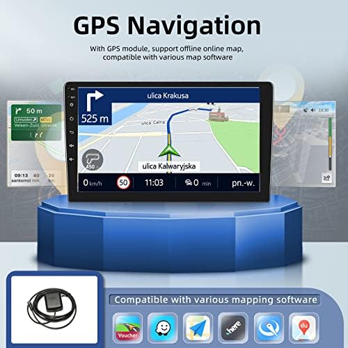 2G+32gandroid Автомобил Стерео Радио За HONDA CRV 2007 2008 2009 2010 2011 со GPS Навигација, Podofo 9 Инчен Екран На Допир Bluetooth