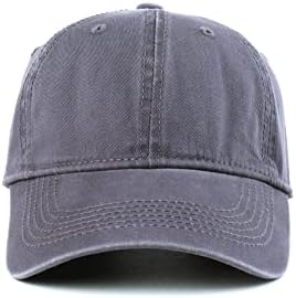 Llmoway мажи безбол капа памук со низок профил Неструктурирана 6-панелна спортска тато капа