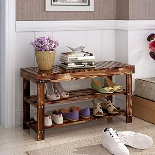 Zuqiee Shoe Rack Natural Wooden Simple Simple Simple Shae Rack Manager Manager Bracket повеќе слој замена за чевли за чевли за чевли