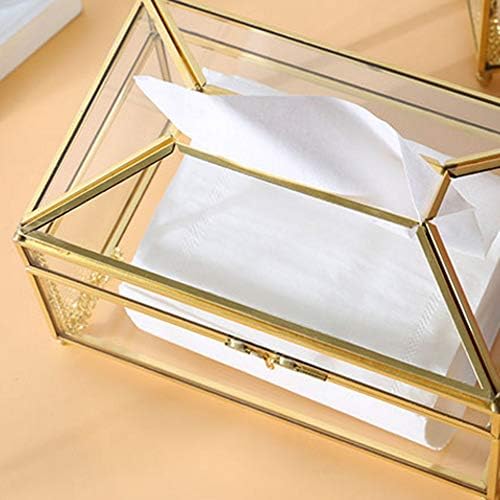 Jydqm phnom rim стакло од огледало на ткиво, кутија за козметичко ткиво, креативна кутија за ткиво на хартија