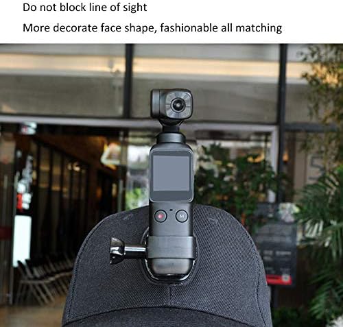 Акциска камера Бејзбол капа, модерна камера фиксирана монтирање капа црна дише со монтирање на тока за брзо ослободување за џебна