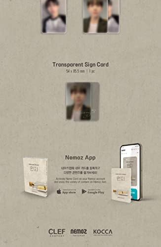 BAE173 Youngseo Monologue Project Letter Nemo Platform Album Thin Transeer Nemo Card+јакна Photocard+Nemo Photocard+Транспарентна