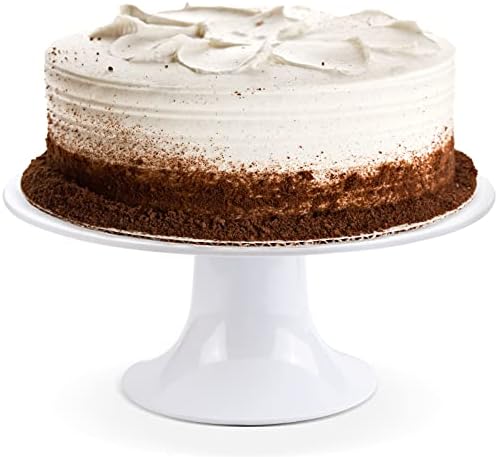 XMNFLY Тркалезна Торта Стојат 10 Меламин Торта Дисплеј Штанд Десерт Cupcake Дисплеј Послужавник За Свадба, Роденден, Партија, Бебе