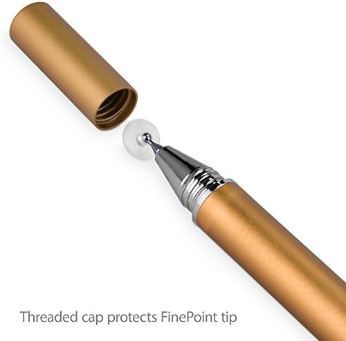 Пенкало за пенкало во Boxwave, компатибилен со Asus Zenbook Flip 15 - FineTouch капацитивен стилус, супер прецизно пенкало за