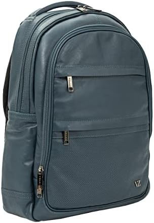 Кожен ранец во Велез за мажи - лаптоп торба од 15 инчи - Денот на деловно патување - Тенок дизајнер на книги
