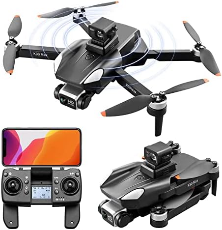 Prendre Преклоплив GPS Drone со 4K UHD камера ласерски пречки за избегнување анти-тресење за возрасни, квадкоптер со мотор без четки, автоматско