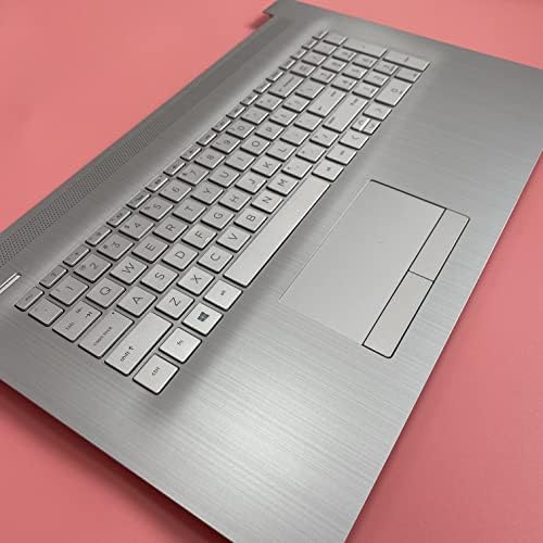 Замена за HP 17by 17-по 17CA 17-CA лаптоп Горна кутија Palmrest Backlit Touchpad TouchPad склопување дел со необичен L92783-001 6070B1308113