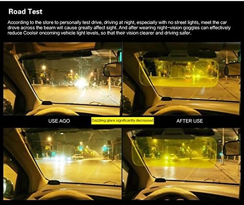 Лорсул Машки Жолт Ноќен Поглед Визија Поларизирани HD Очила За Сонце Очила За Возење