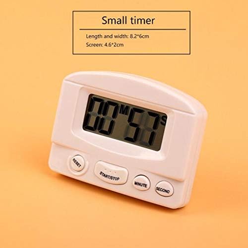 Timer Timer Timer Kitchen Electronic Timer, детски студентски спортови и фитнес стопев, еколошки ABS+LCD дисплеј преносен, практичен,