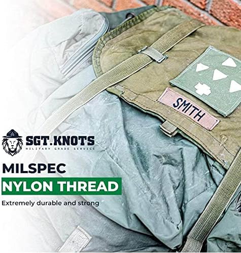 Sgt Knots 69 Milspec Thread Thread - Воена оценка, врзана најлонска нишка за кожено шиење, поправка на платно и повеќе | 16oz spool,