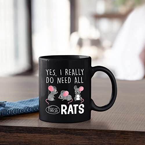 Да, навистина ми требаат сите овие стаорци за кафе чаша за кафе, за роденден, навистина ми требаат сите овие стаорци црни кригла 11oz