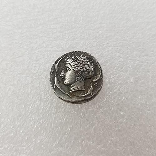 Занаети грчка монета позлатена сребро за да направите стари сувенири за монети 36Coin колекција комеморативна монета