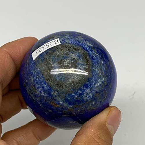 Watangems 221.1g, 2,1 , 52mm, природен лаптис лазули Сфера топка скапоцен камен, полиран, домашен декор, колекционерски @afghanistan, B25323
