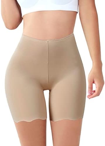 Наредени хеланки поставени летни тенки ледени свила анти -светло панталони брановиле три точки хеланки удобни женски дебели