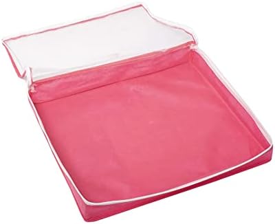 Homestrap Не ткаени единечни сари/костуми покритие со висина од 3 инчи - пакет од 6 - розова