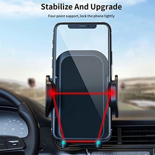 CCBUY Универзален држач за телефонски мобилни автомобили за телефон во држачот на автомобилот на шофершајбната, за поддршка на паметен