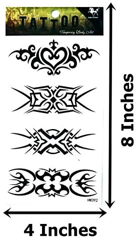 NipitShop 1 Лист Фантазија Винова Лоза Цвеќиња РАКА 3d Рака Уметност Тетоважа Стап Тело Тетоважа Привремени Водоотпорни Налепници