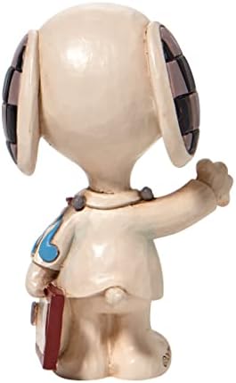 Енеско Jimим Шор кикирики Снупи Медицински професионален минијатурен фигура, 3 инчи, повеќебојни