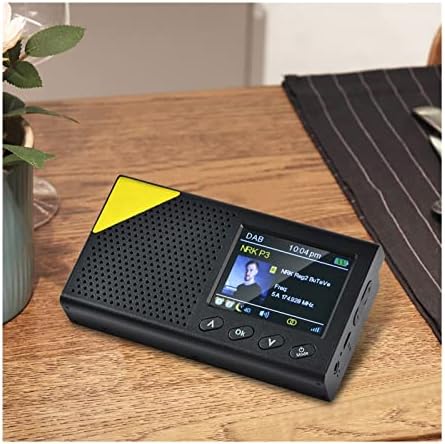CXDTBH Portable-5.0 Digital Radio DAB/DAB + и FM приемник дома со употреба на 2,4 инчен LCD екран на екранот стерео излез