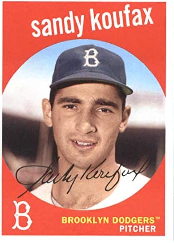 2018 Архиви на Топс 25 Сенди Куфакс Бруклин Доџерс МЛБ картичка за тргување со бејзбол