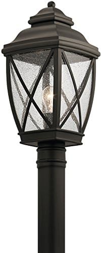 Кихлер Тангиер 19,75 1 Светло на отворено по светло со јасно стакло во Олде Бронза