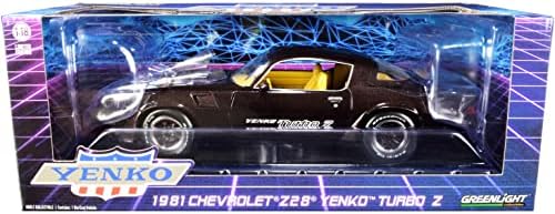 1981 Chevy Camaro Z/28 Yenko Turbo Z Turbo Brown Metallic 1/18 Diecast Model Car By Greenlight 13593