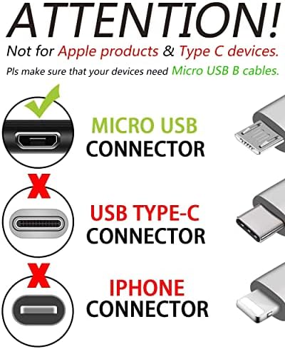 Parthcksi Микро USB Кабел Полнач За Tecno Camon 12 Pro/Camon 12 /Фантом 9 КАБЕЛ PSU