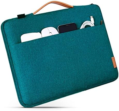 Домизо 15,6 инчен лаптоп торба за лаптоп, водоотпорен обложен лаптоп за ракав, за заштитен капа на рамената, за 15,6 HP 15/ThinkPad E575/Lenovo