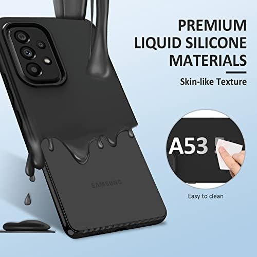 Pujue За Samsung Galaxy A53 5G Случај: Заштитни Куќишта За Телефони Отпорни На Удари - Мека Силиконска Тпу Тенка Ќелија Школка-Симпатична