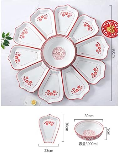 PDGJG повторно обединување вечера со плочки со плочи со плочки со сад за сад за керамички прибор за прибор за јадење