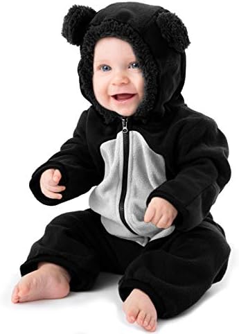 Руно Бебе Bunting Bodysuit-Новороденче Едно Парче Деца Качулка Ромпер Надворешна Облека Дете Јакна