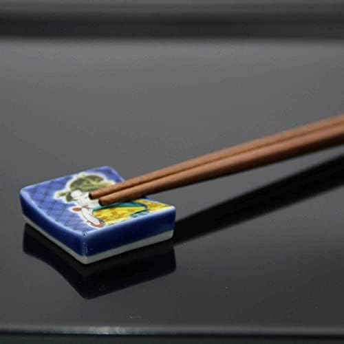 Јапонски кутани држачи за стапчиња за стапчиња Utamaro HC-17 за стапчиња за стапчиња лажици ножеви четки за бои || Прибор за јадење за суши,