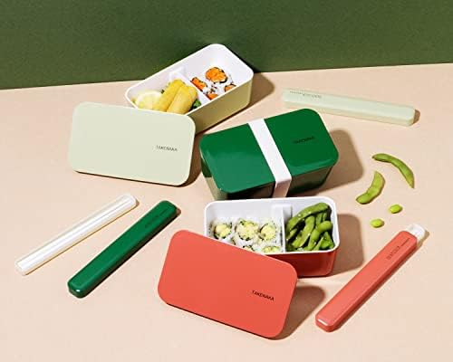 Такенака Бенто Кутија Рамна Од Јапонија, Изработена Од Рециклирано Пластично Шише, Еколошка И Одржлива Кутија За Ручек