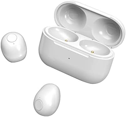 Слушалки за мини безжични Слушалки Qonioi-Компактни Слушалки За Мини Bluetooth Слушалки, Безжични Невидливи, Не Трепкаат, Намалување На Бучавата