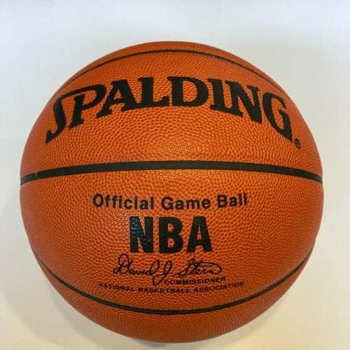 Georgeорџ Микан потпиша официјална кошарка во НБА -игра со JSA COA - Автограмирани кошарка